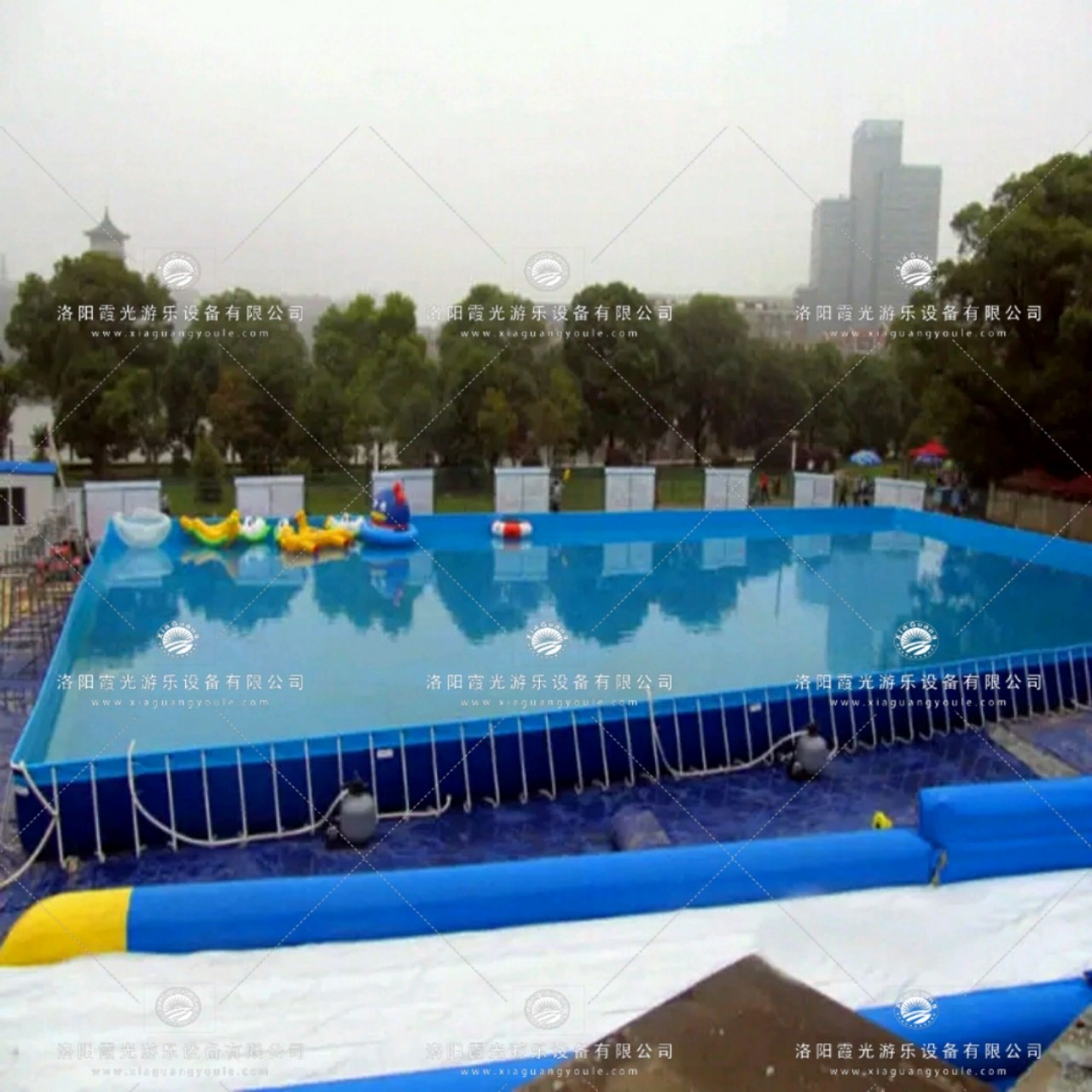 东城大型支架游泳池